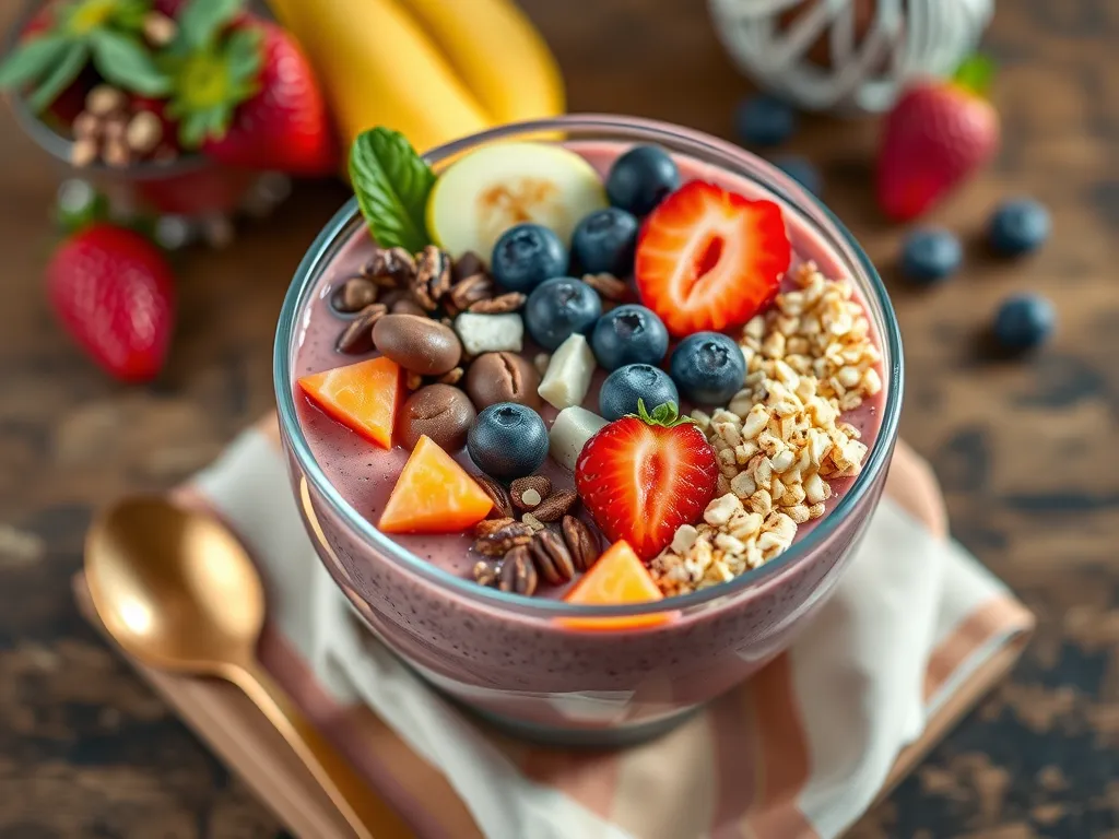 New Year’s Day Smoothie Bowl