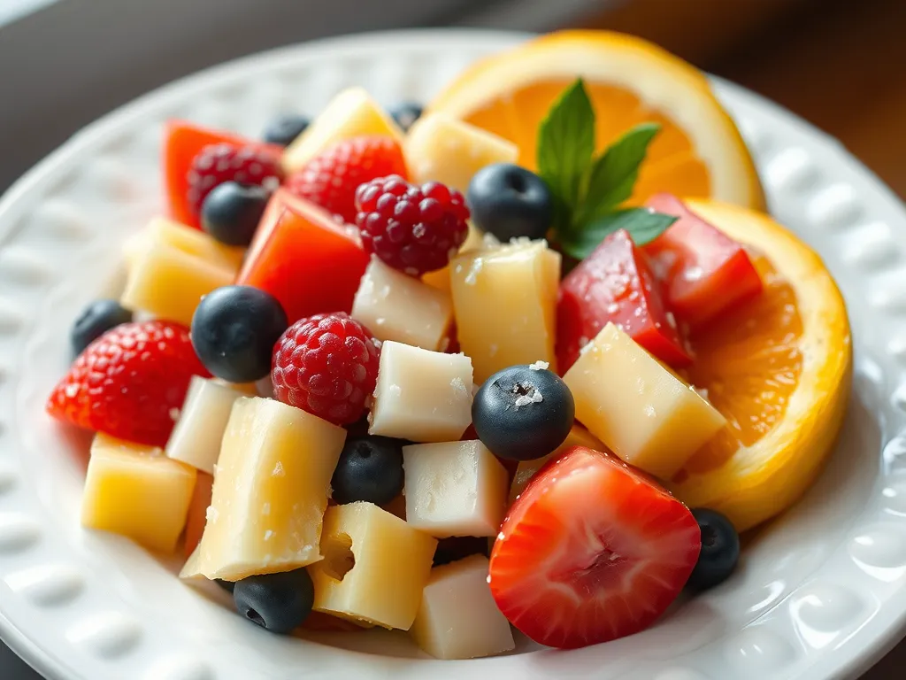 New Year Celebration Fruit Salad